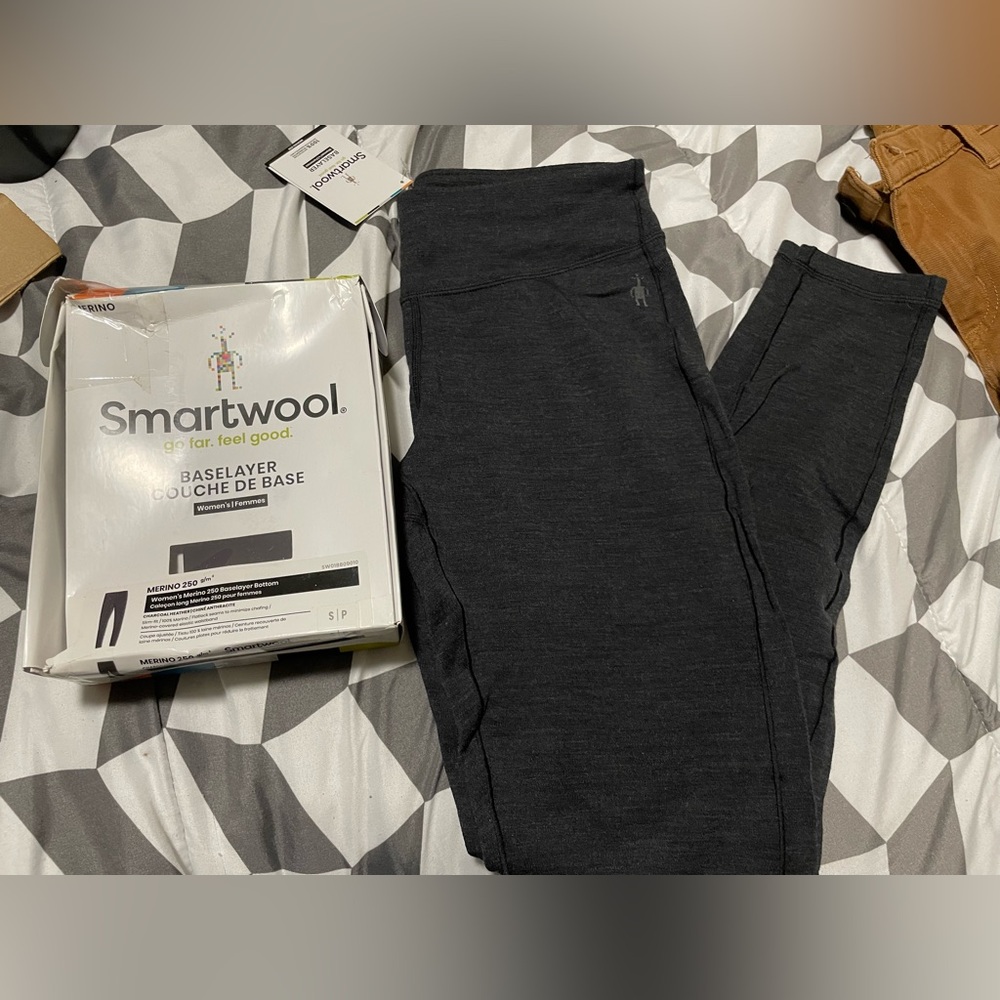 Smartwool Black Baselayer Leggings
